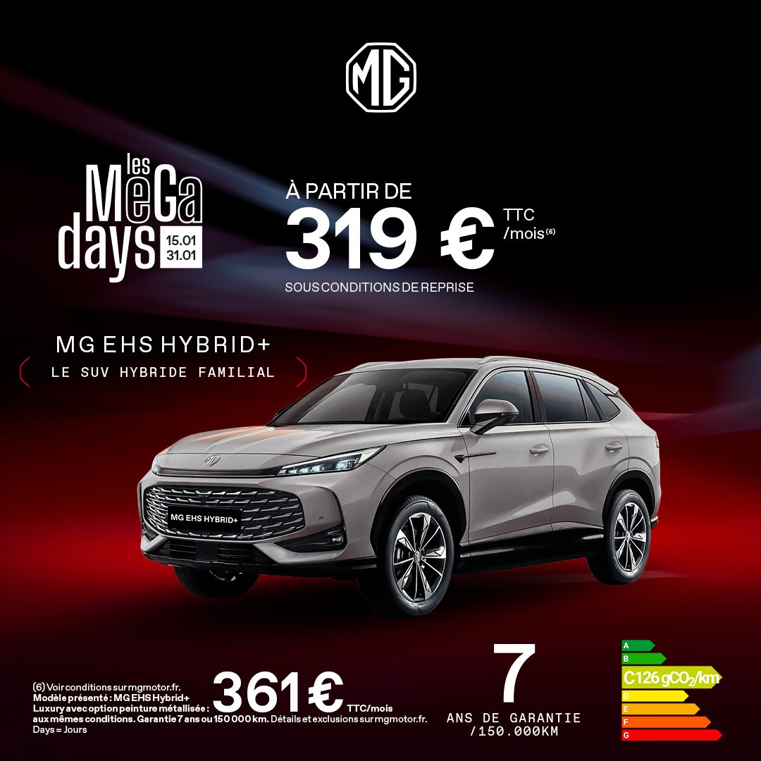 TOP DÉPART DES MEGA DAYS*