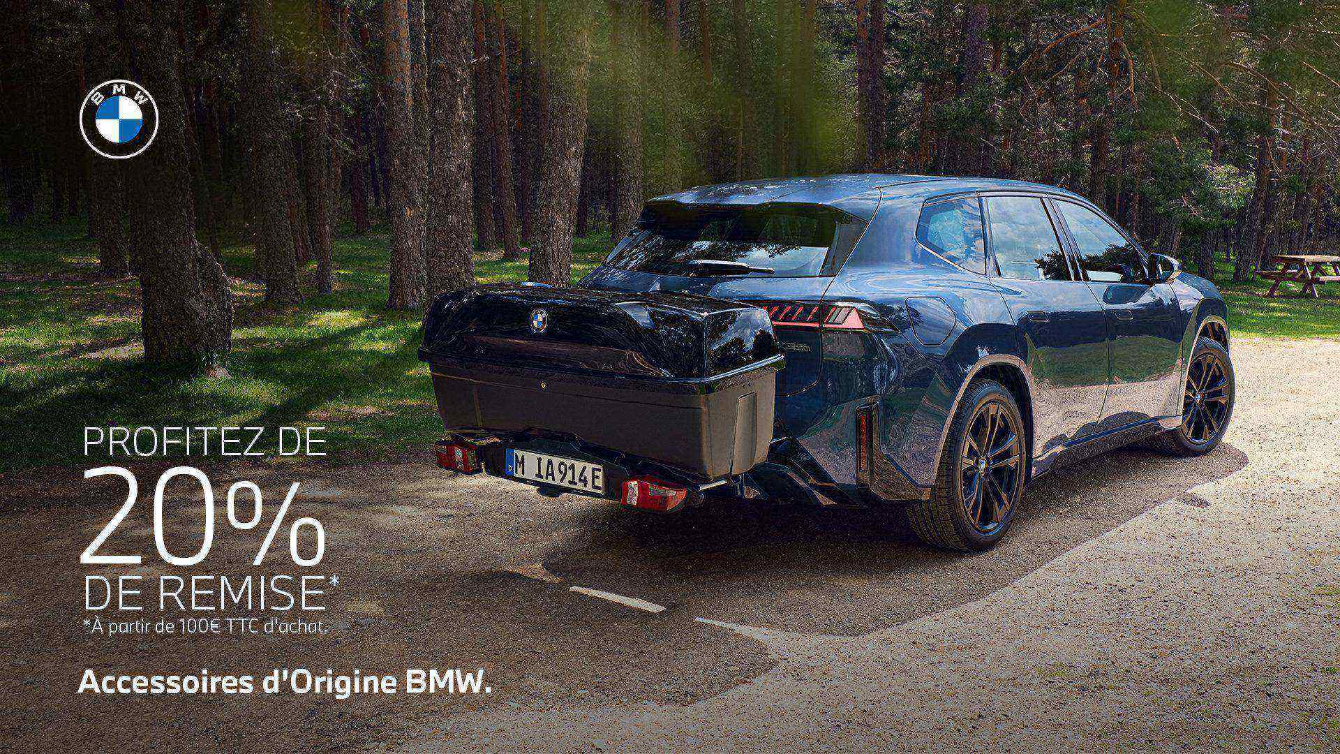 Accessoires d’Origine BMW : profitez de -20% pour préparer vos aventures