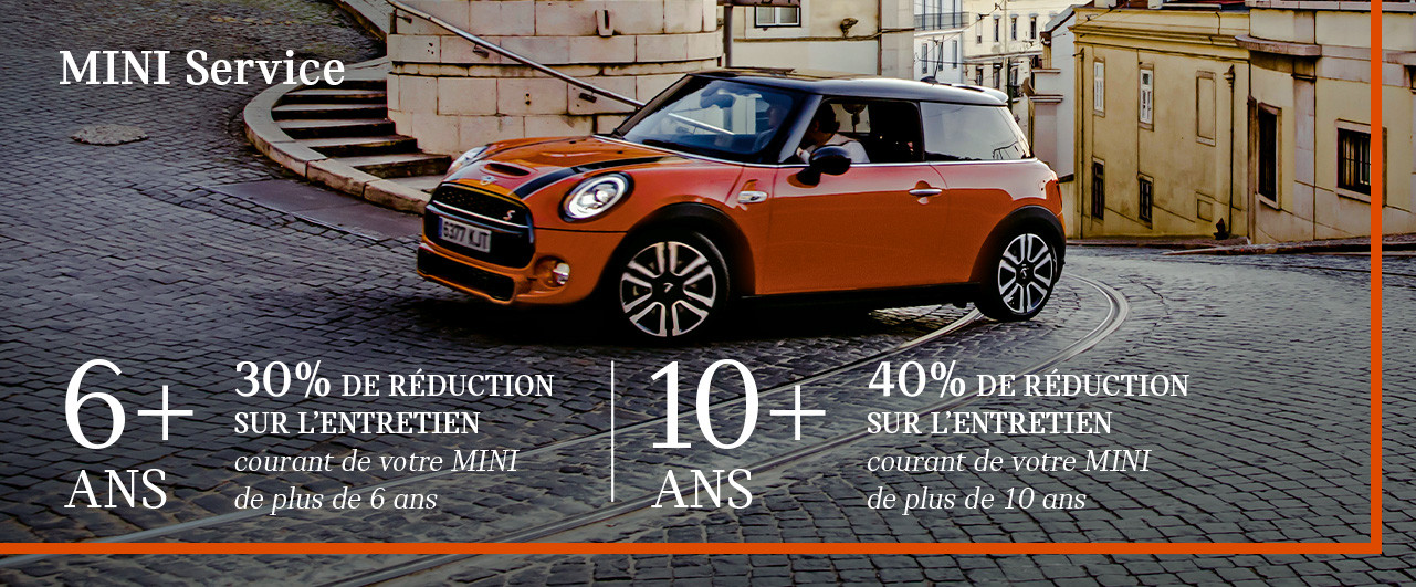 Entretien MINI : gardez votre MINI iconique plus longtemps